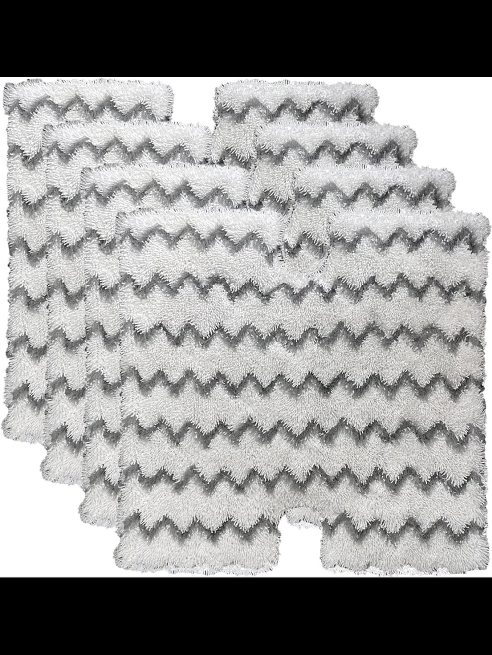 4 Pack Steam Mop Pads for Shark Lift-Away Pro Genius S3973, S3973D, S3973WM, S50